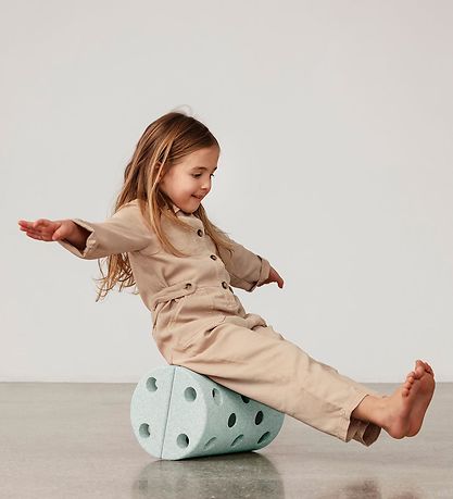 MODU Balance roller - 4 Parts - 30x20x20 cm - Ocean Mint/Forest  MODU Balance roller - 4 Parts - 30x20x20 cm - Ocean Mint/Forest