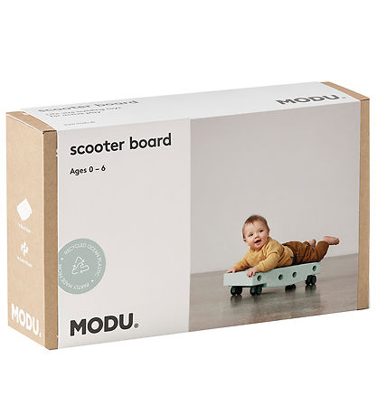 MODU Skateboard - 5 Parts - 50x30x12 cm - Ocean Mint/Forest Gree