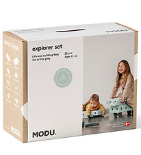 MODU Explorer Set - 20 Parts - 55x40x20 cm - Ocean Mint/Forest G MODU Explorer Set - 20 Parts - 55x40x20 cm - Ocean Mint/Forest G