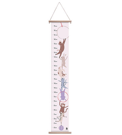 Sebra Wanddecoratie - Groeimeter - Teentjes