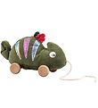 Sebra Pull Along Toy - Fabric - The Chameleon Carly Sebra Pull Along Toy - Fabric - The Chameleon Carly