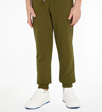Pantalon de Jogging Tommy Hilfiger - U Essential - Mettre Green Pantalon de Jogging Tommy Hilfiger - U Essential - Mettre Green