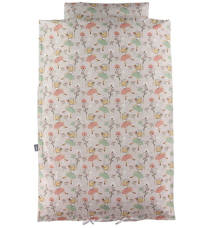 Nørgaard Madsens Bettwäsche - Erwachsen - Beige m. Rosa Ballerin