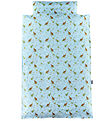 Nørgaard Madsens Bedding - Baby - Turquoise w. Dino Nørgaard Madsens Bedding - Baby - Turquoise w. Dino