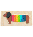 Puzzle - bois Vilac - 11 Briques - Chien Puzzle - bois Vilac - 11 Briques - Chien