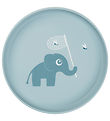 Done by Deer Plate - Thermoplastic - Elphee - Blue Done by Deer Plate - Thermoplastic - Elphee - Blue