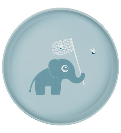 Done by Deer Plate - Thermoplastic - Elphee - Blue Done by Deer Plate - Thermoplastic - Elphee - Blue