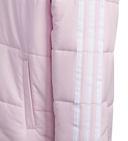 adidas Performance Puffer Jacket - LK Pad JKT - Pink/White adidas Performance Puffer Jacket - LK Pad JKT - Pink/White