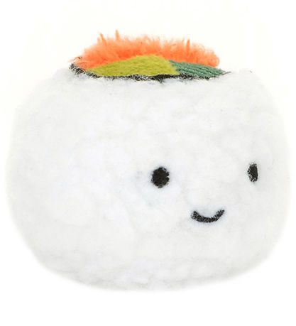 Jellycat Soft Toy - 4x5 cm - Sassy Sushi Uramaki Jellycat Soft Toy - 4x5 cm - Sassy Sushi Uramaki