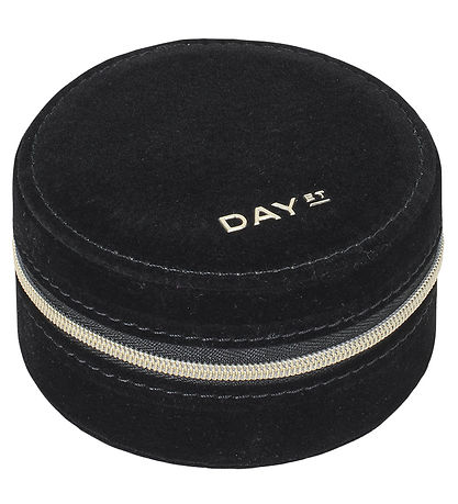 DAY ET Trinket Box - Jewelry Zip - Corduroy - Black