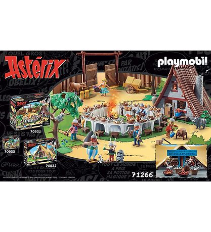 Playmobil Asterix - Skáli Hørmetix - 71266 - 73 Partar