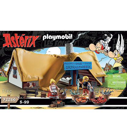 Playmobil Asterix - Skáli Hørmetix - 71266 - 73 Partar