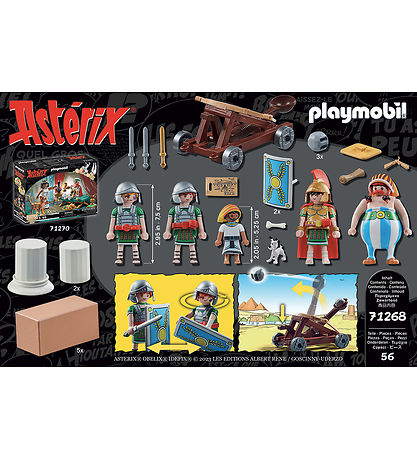 Playmobil Asterix - Linealis en de Slag... - 71268 - 56 Onderdel