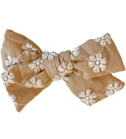Pince à cheveux av. Noeud Papillon By Stær - Blanc - 9x6 cm - Be Pince à cheveux av. Noeud Papillon By Stær - Blanc - 9x6 cm - Be