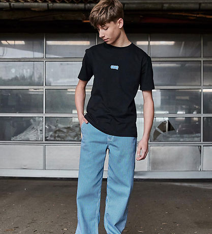Hound T-shirt - Black w. Embroidery