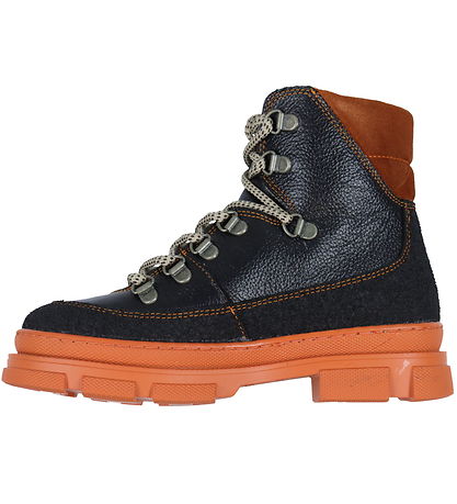 Angulus Winter Boots - Black/Terracotta