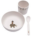 Smallstuff Dinner Set - Bioplastic - 3 Parts - Dolls Smallstuff Dinner Set - Bioplastic - 3 Parts - Dolls