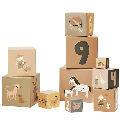 Smallstuff Stacking Boxes - 10 pcs - Farm Duck Dolls Smallstuff Stacking Boxes - 10 pcs - Farm Duck Dolls