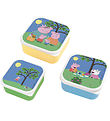 Petit Jour Paris Lunchbox Set - 3 pcs - 11.5 x 5.5 cm - Peppa Pi