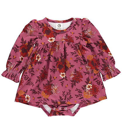 Müsli Bodysuit w. Skirt l/s - Bloomy - Boysenberry/Fig/Berry Ed Müsli Bodysuit w. Skirt l/s - Bloomy - Boysenberry/Fig/Berry Ed