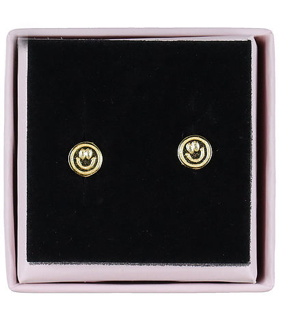 MillaVanilla Earrings - Smiley - Gold MillaVanilla Earrings - Smiley - Gold