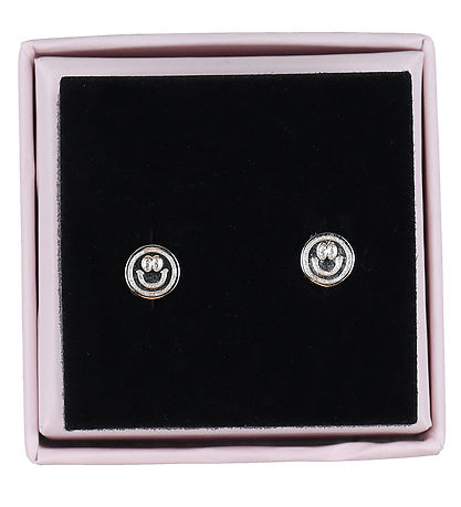 MillaVanilla Ohrringe - Smiley - Silber