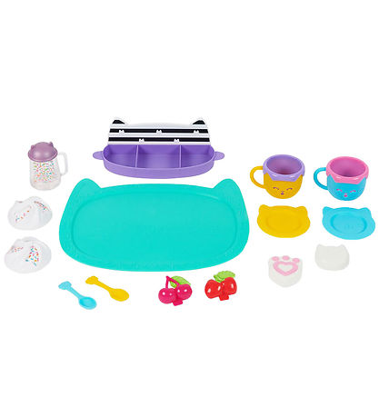 Gabby's Dollhouse Set - 15 Parts - Sprinkle Party Sweet Treat Se
