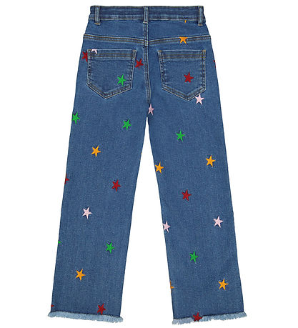The New Jeans - TnDania Star Wide - Medium+ Blue w. Stars