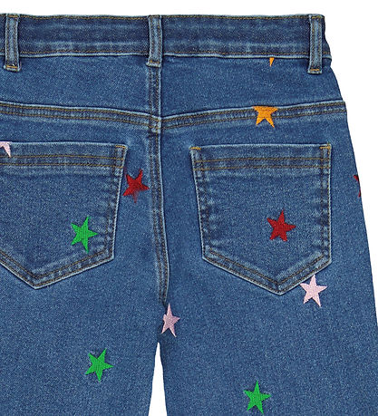The New Jeans - TnDania Star Wide - Medium+ Blue w. Stars