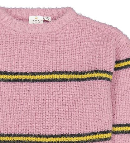 The New Blouse - Knitted - TnDada - Pastel Lavender w. Yellow
