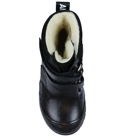 Angulus Vinterkängor - Tex - Svart m. Foder/Velcro Angulus Vinterkängor - Tex - Svart m. Foder/Velcro