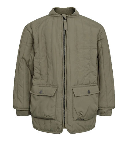 Sofie Schnoor Thermojacke m. Fleece - Wester - Kaki Gree