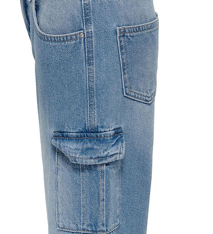 Kids Only Cargo pants - Noos - KogHarmony - Light Blue Denim