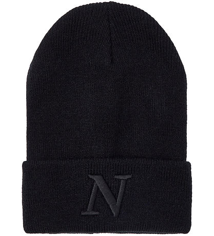 Bonnet Name It - Noos - Tricoté - NknMalik - Black Bonnet Name It - Noos - Tricoté - NknMalik - Black