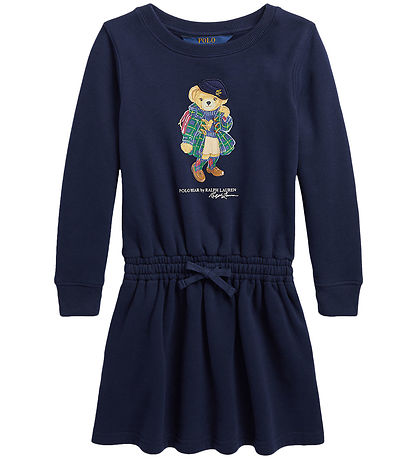 Polo Ralph Lauren Joggingkjóll - Dökkblátt M. Bangsi