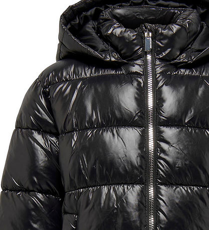 Kids Only Puffer Jacket - CookNewemmy - Black/Silver Trim