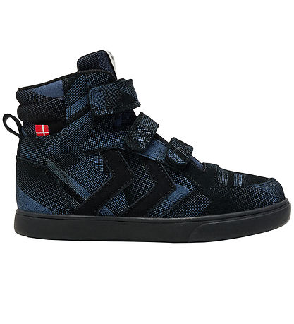 Hummel Shoe - Stadil Print Jr - Black Hummel Shoe - Stadil Print Jr - Black