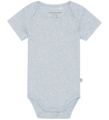 GoBabyGo Bodysuit s/s - Hazel - Sea GoBabyGo Bodysuit s/s - Hazel - Sea