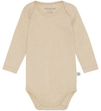 GoBabyGo Romper l/s - Hazelnoot - Haver GoBabyGo Romper l/s - Hazelnoot - Haver