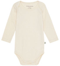 GoBabyGo Romper l/s - Hazelnoot - Vanilla GoBabyGo Romper l/s - Hazelnoot - Vanilla