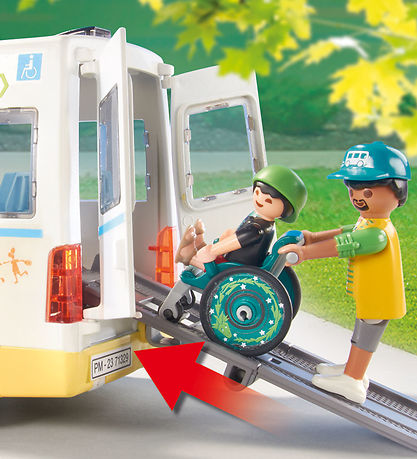 Playmobil City Life - School bus - 53- Parts - 71329