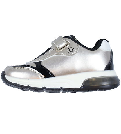 Geox Light-Up Shoes - Spaceclub - Disney - Platinum/Black