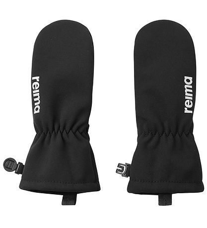 Reima Mittens - Softshell - Osaten - Black Reima Mittens - Softshell - Osaten - Black