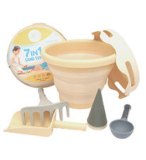 Ensemble de Plage Compact Toys - 7 Parties - Beige Ensemble de Plage Compact Toys - 7 Parties - Beige