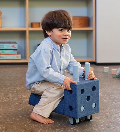 Bloc Carré MODU - 20x20x10 cm - Deep Blue Bloc Carré MODU - 20x20x10 cm - Deep Blue