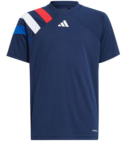adidas Performance T-shirt - Fortore 23 - Blue w. Red/White adidas Performance T-shirt - Fortore 23 - Blue w. Red/White