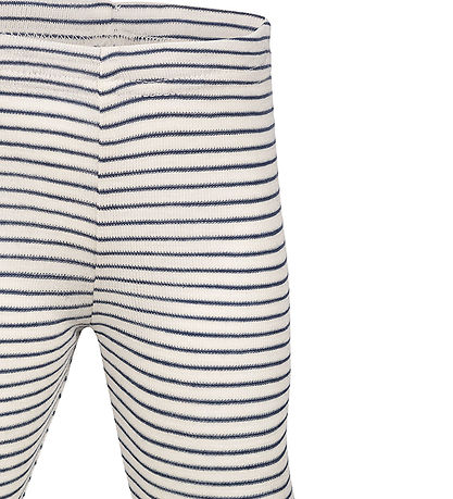 Engel Leggings - Wool/Silk - Natural/Navy Blue Engel Leggings - Wool/Silk - Natural/Navy Blue