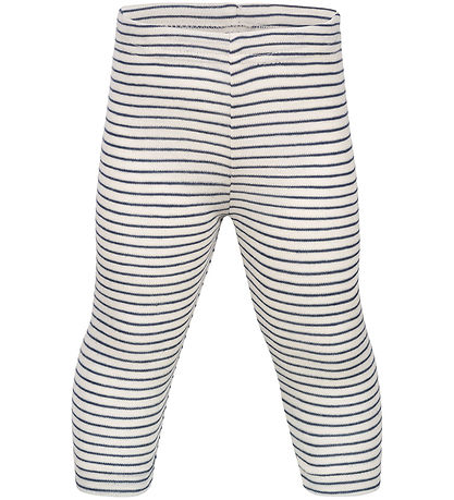 Engel Leggings - Wool/Silk - Natural/Navy Blue Engel Leggings - Wool/Silk - Natural/Navy Blue