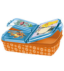 Pokémon Lunchbox w. 3 Rooms - 18x13x5.5 cm - Pokémon Pokémon Lunchbox w. 3 Rooms - 18x13x5.5 cm - Pokémon