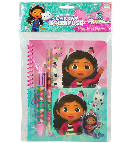 Gabby's Dollhouse Bleistiftset m. Mehrfarbig Stift Gabby's Dollhouse Bleistiftset m. Mehrfarbig Stift